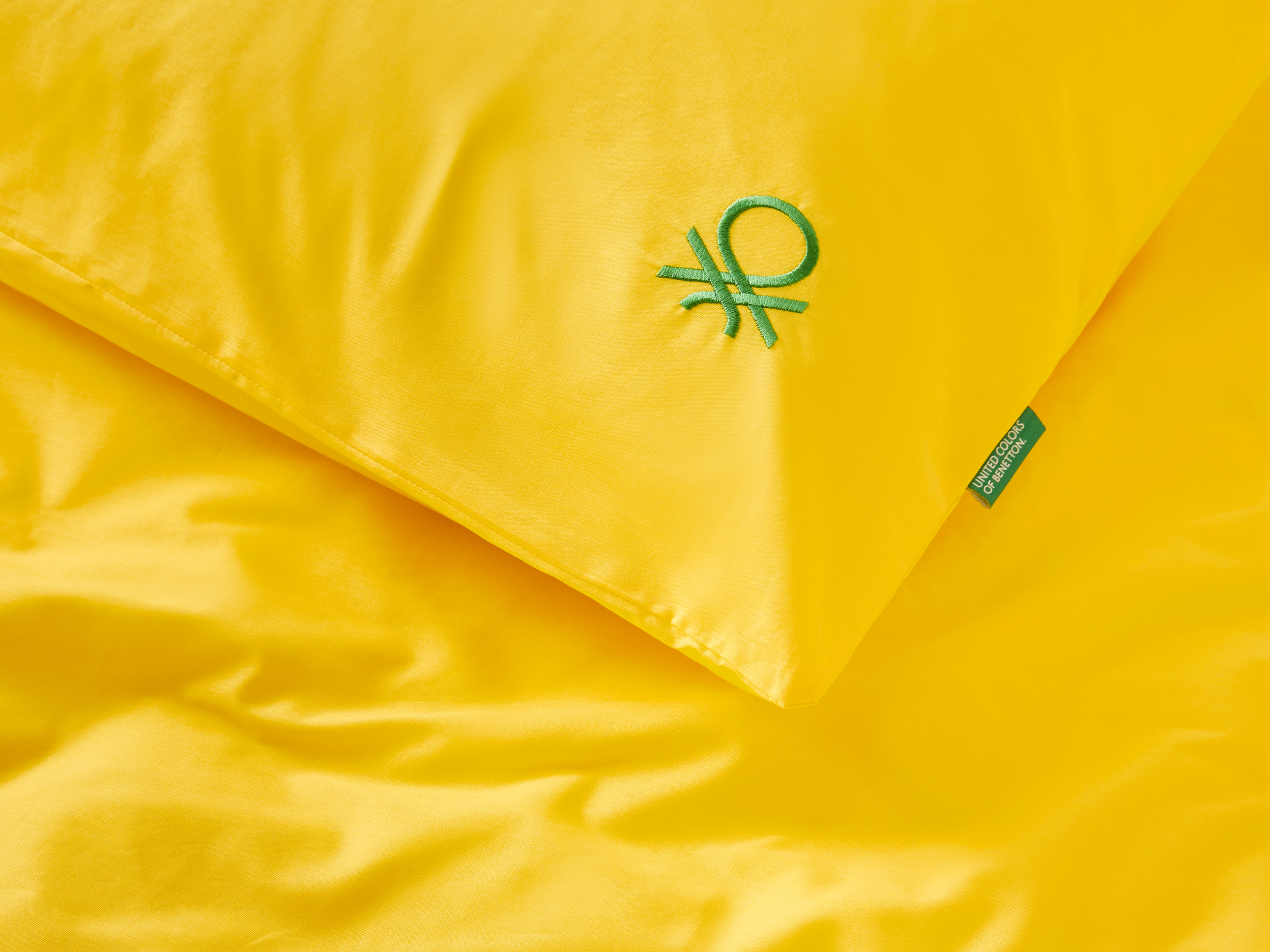 Benetton, Bedsheet Set 210x270 Cm, size OS, Yellow, Benetton Home