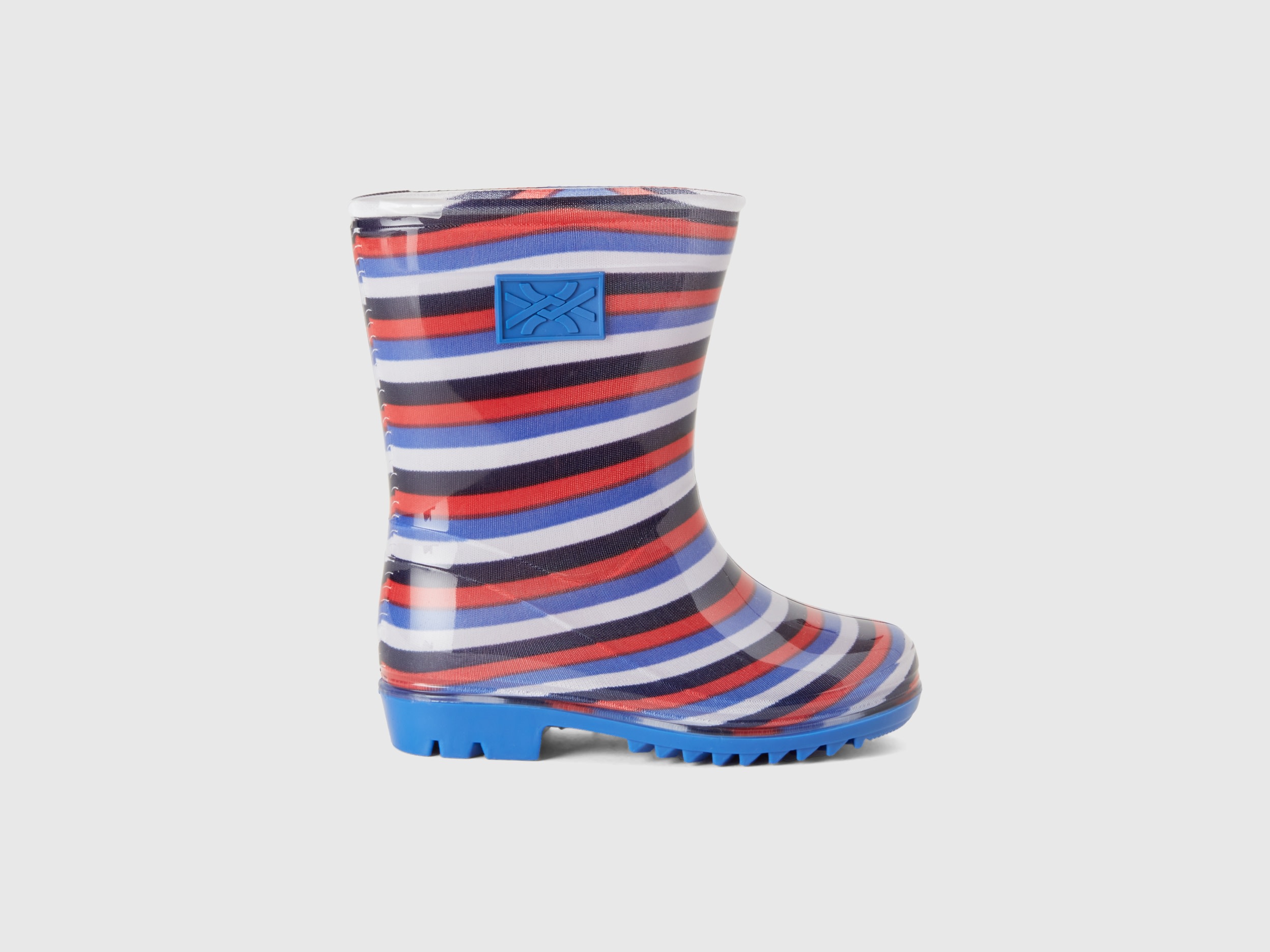 Benetton, Rubber Rain Boots, size 9C, Multi-color, Kids
