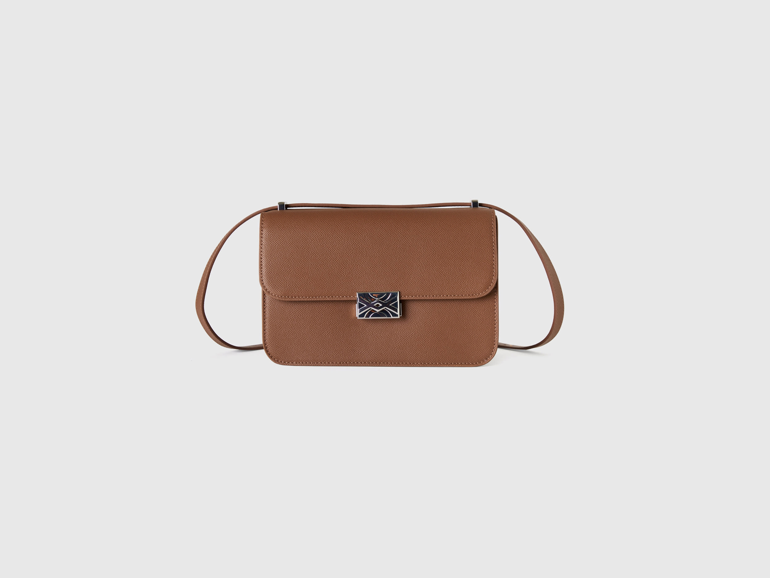 Benetton, Be Bag Grande Marrone, Marrone, Donna