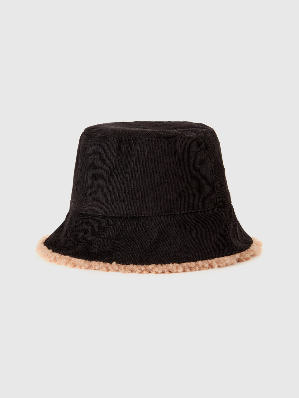 Benetton, Reversible Bucket Hat, Brown, Women