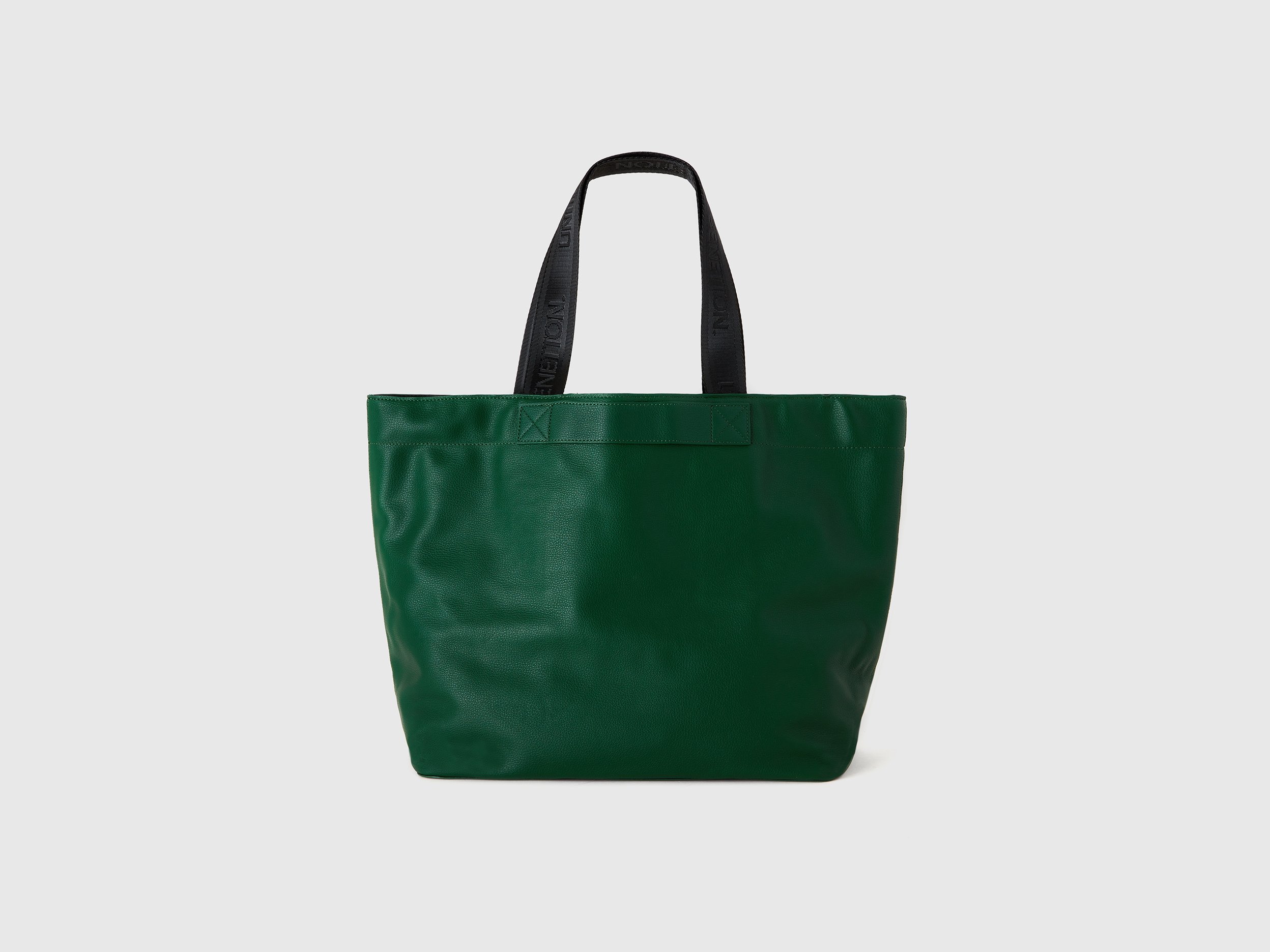 Benetton, Wendbare Tote Bag, size OS, Dunkelgrün, female