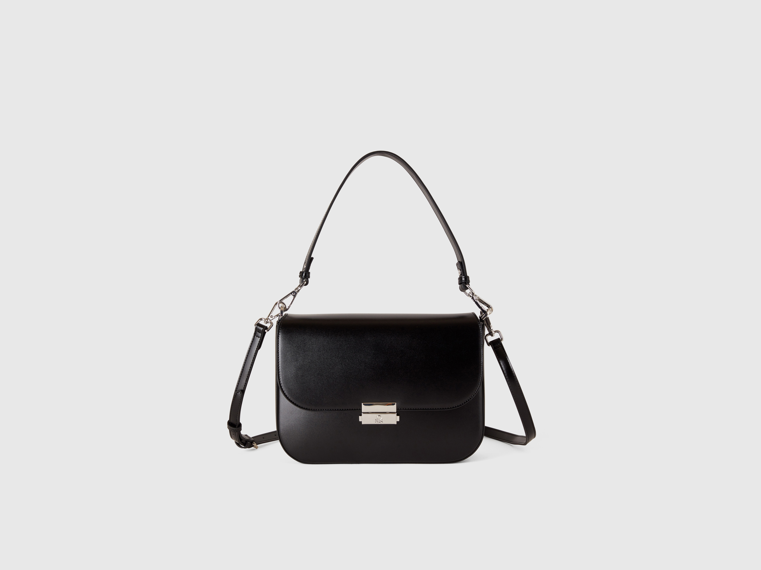 Benetton, Big Black Bag, size OS, Black, Women