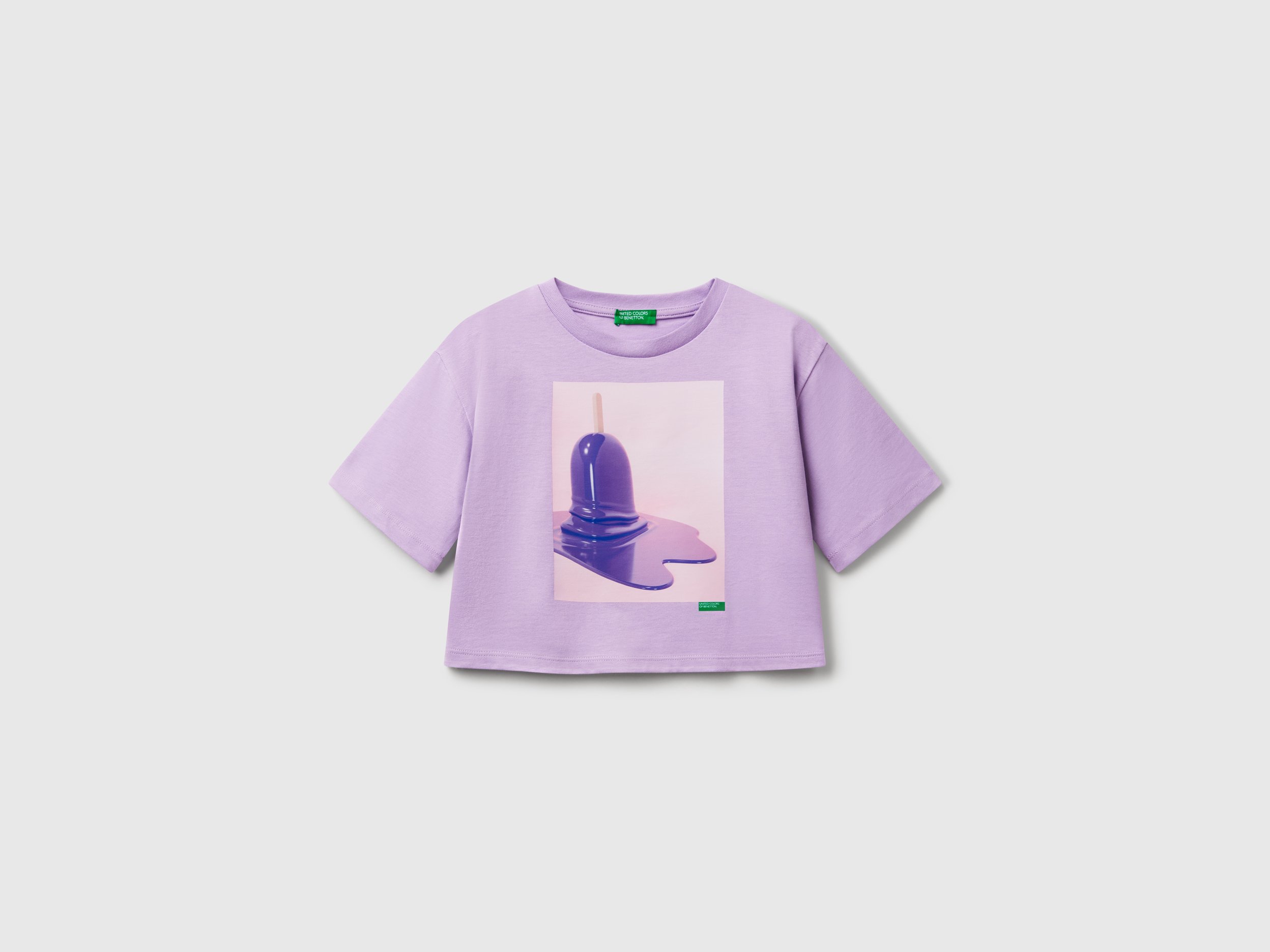 Benetton, Cabas Avec Imprimé Glace, taille L, Lilas, Enfants - United Colors of Benetton - Modalova