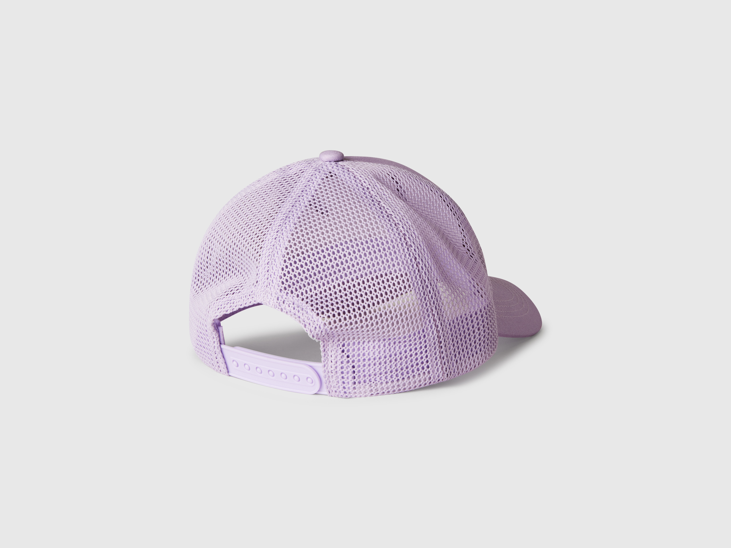 Benetton, Καπέλο Μπέιζμπολ Από Βαμβακερό Και Mesh, size XL-3XL, Λιλα, Παιδικά φωτογραφία