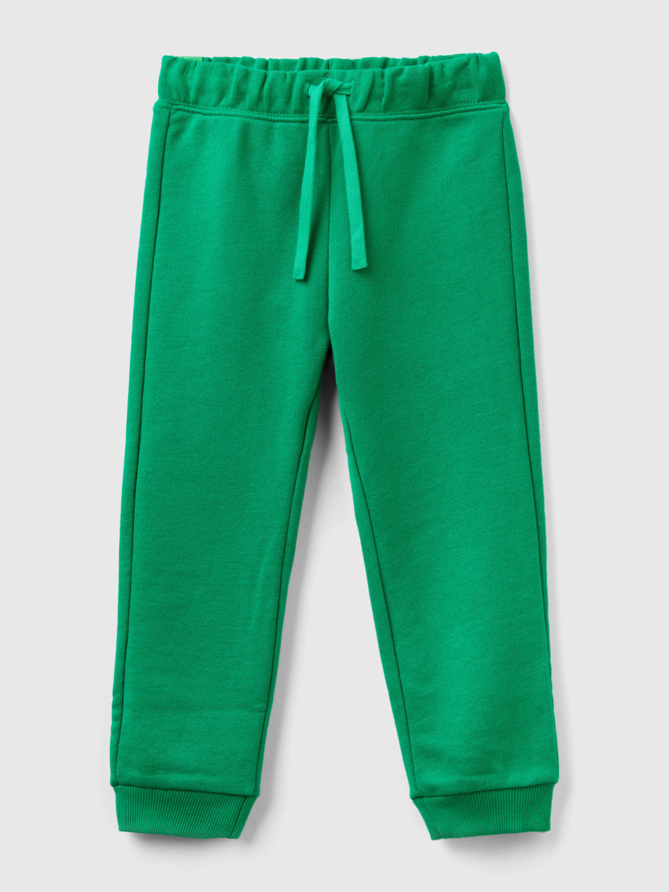 Benetton, Regular-fit-jogginghose Aus Sweatstoff, Grün, male