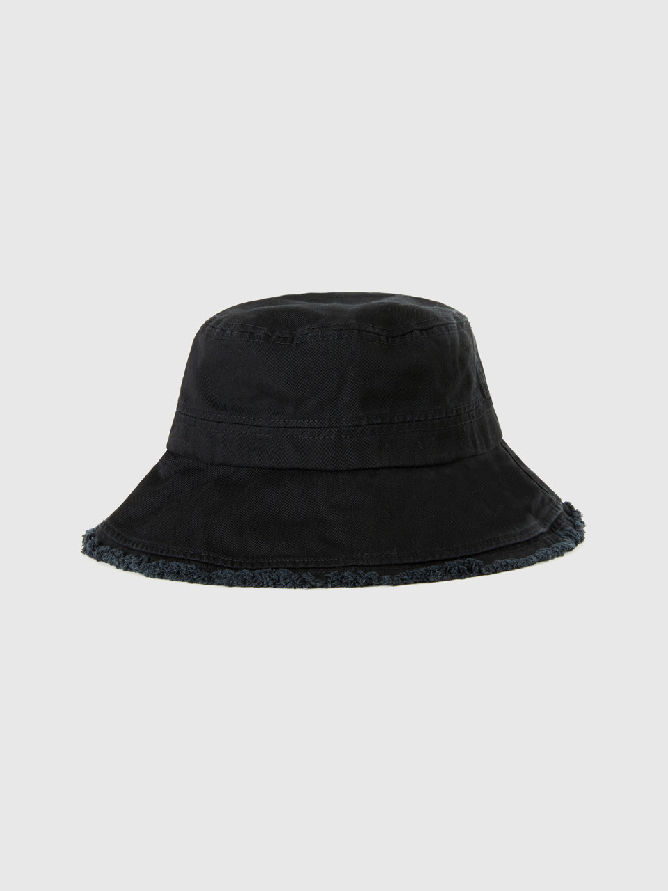 Benetton, Black Bucket-style Hat, Black, Women