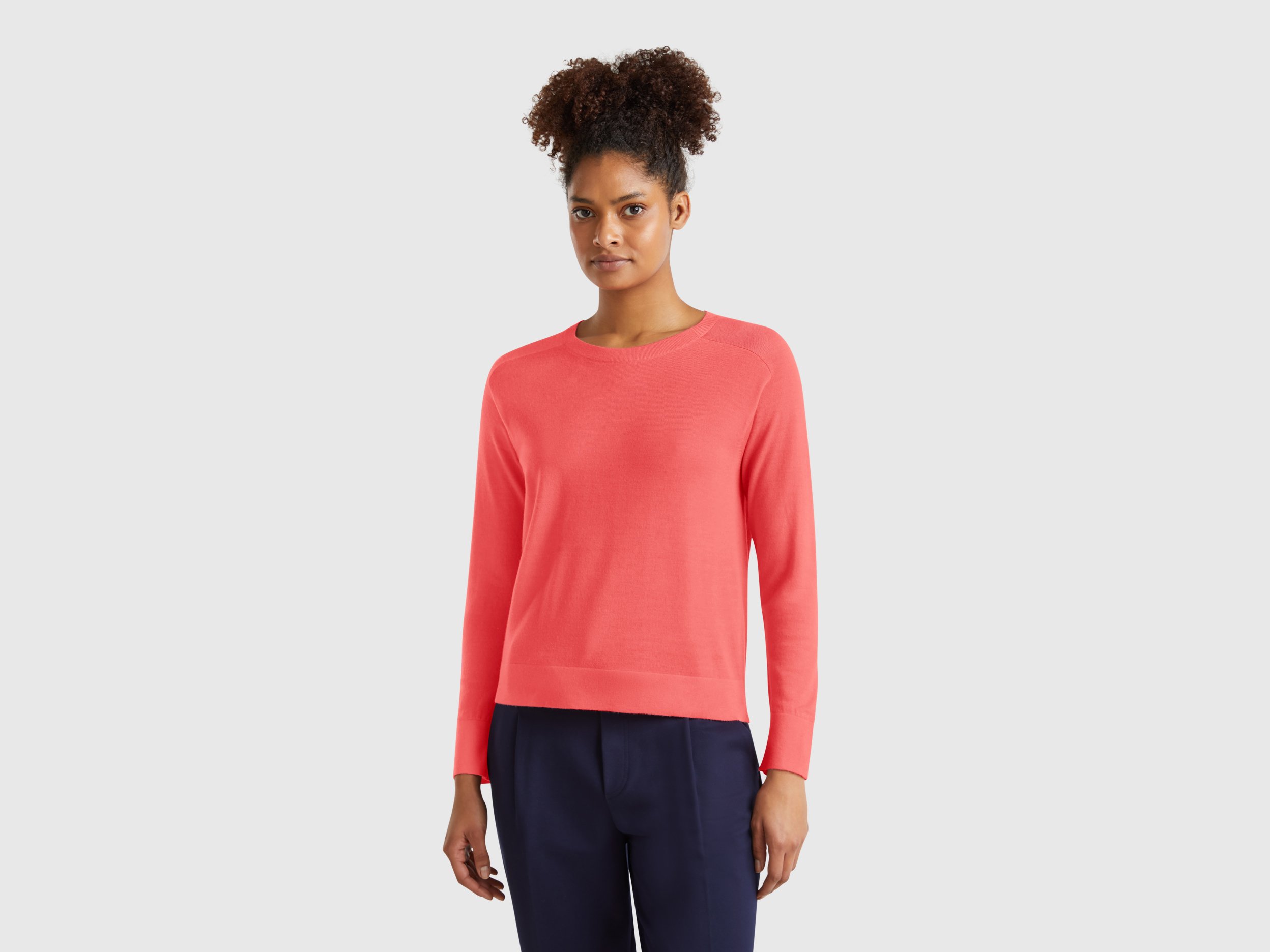 Benetton, Pull En Pure Laine Mérinos, taille L, - United Colors of Benetton - Modalova