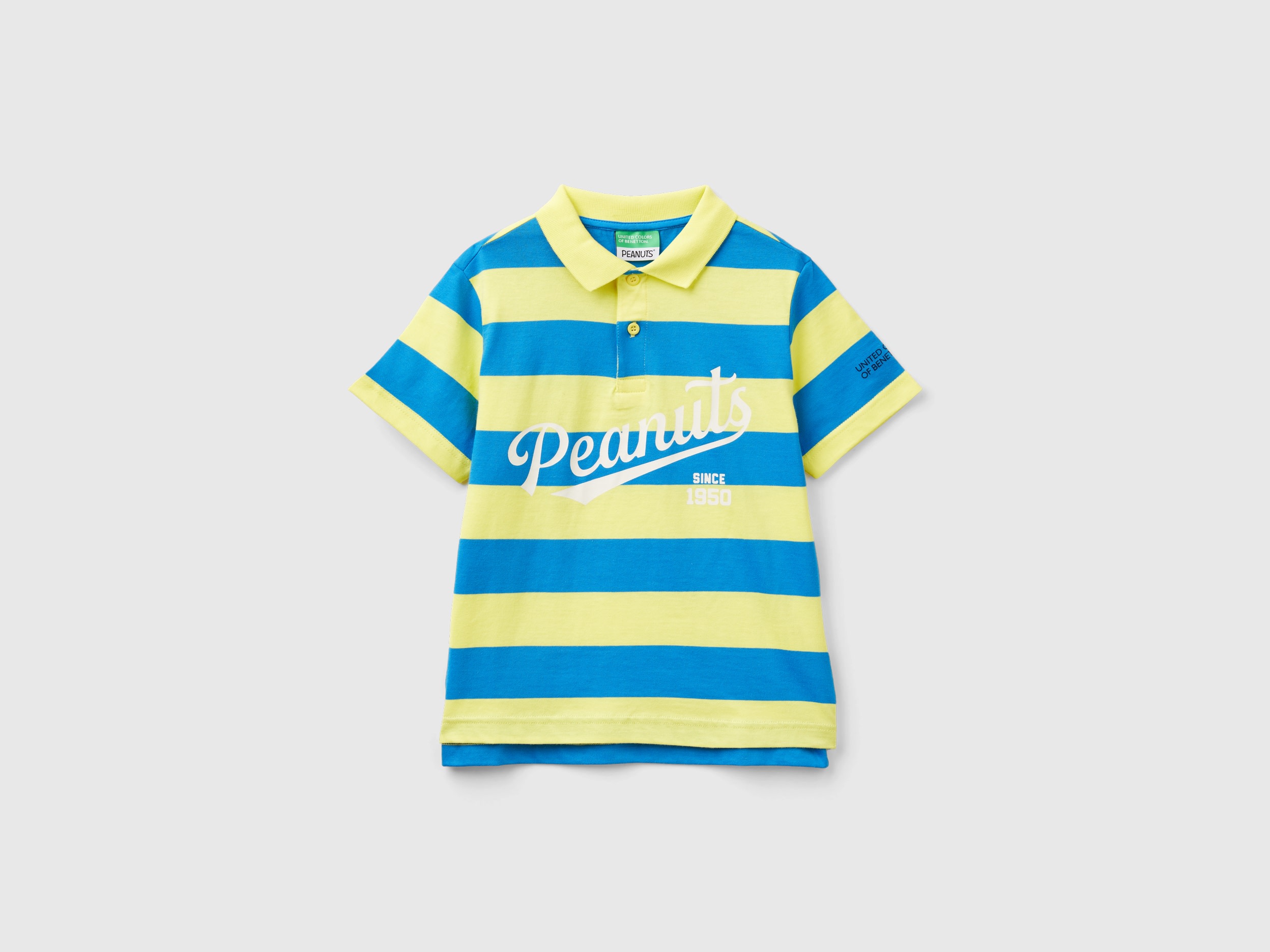 Benetton, Polo Snoopy ©peanuts, Multicolore, Bambini