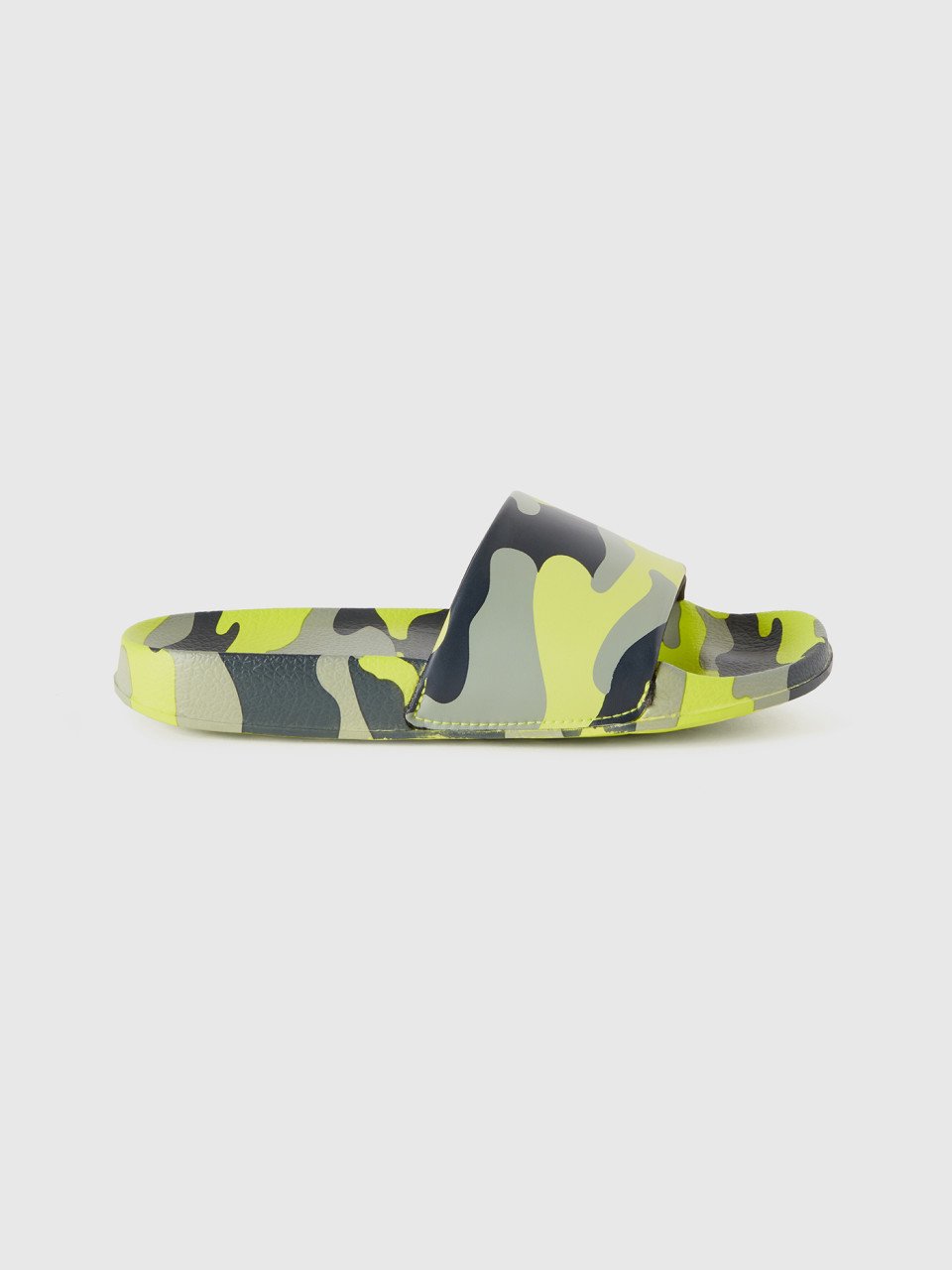 Benetton, Camouflage Slippers, Multi-color, Kids