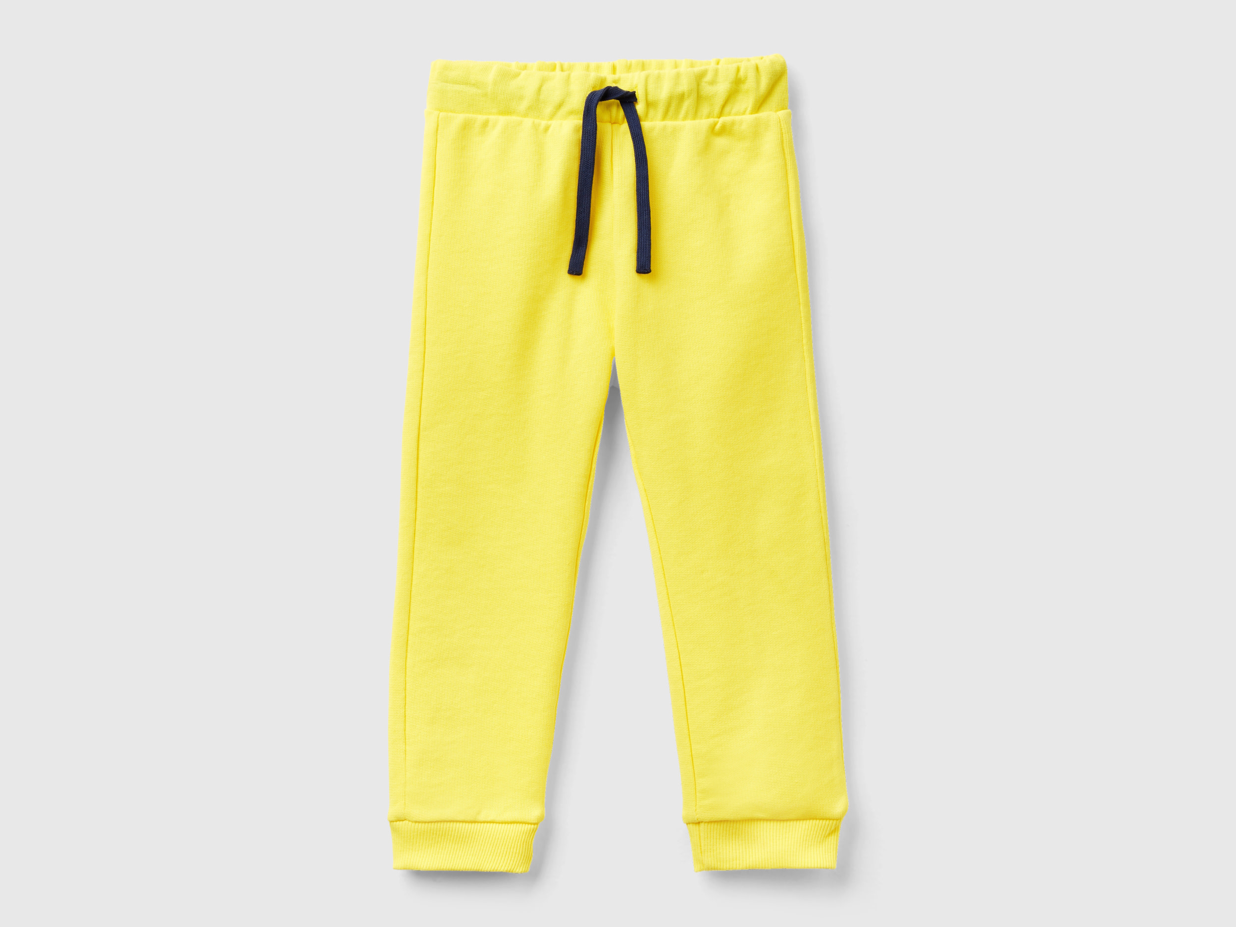 Benetton, Sweatpants With Pocket, size 12-18, Yellow, Kids