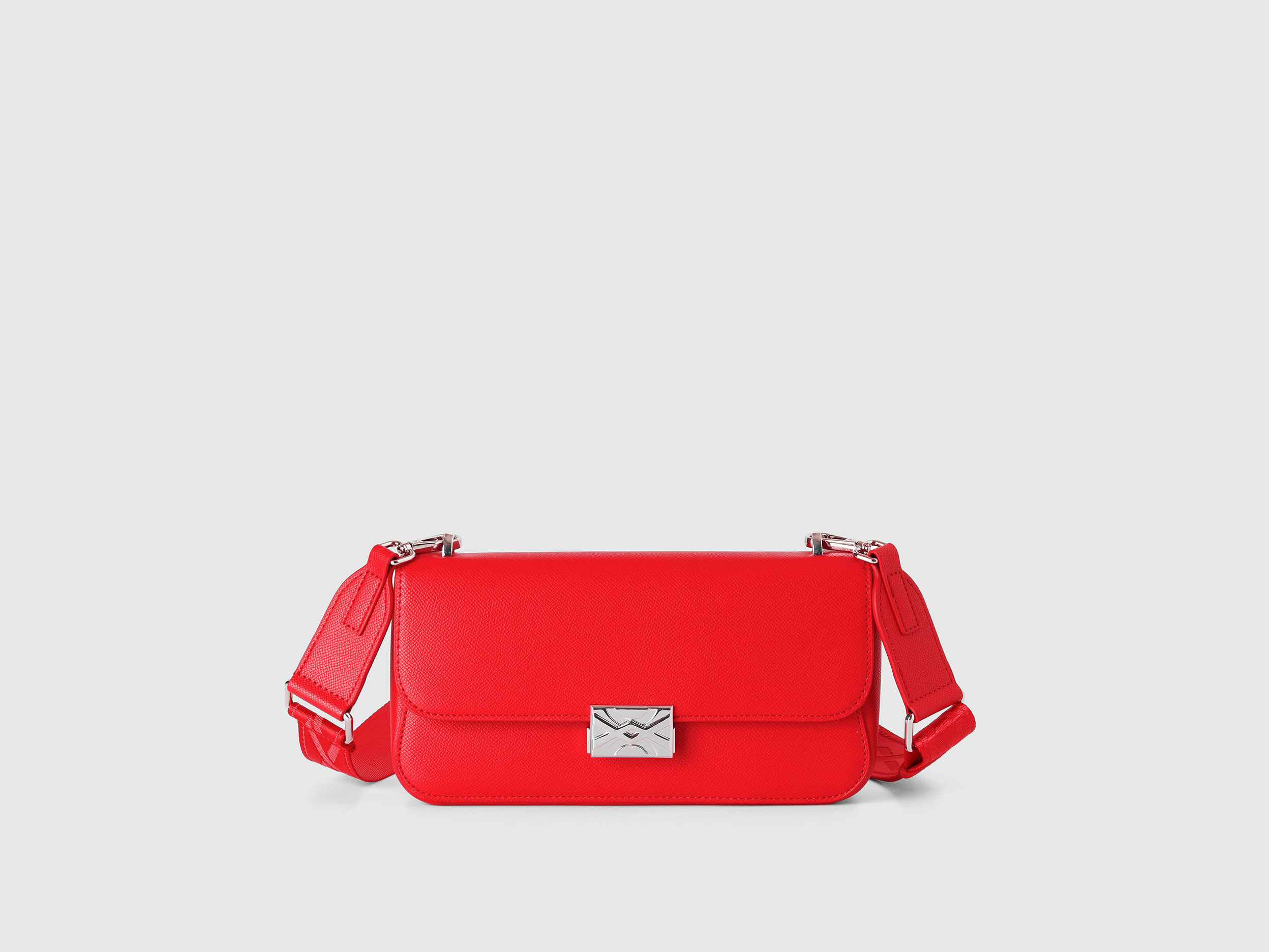 Benetton, Be Bag Rouge De Taille Moyenne, taille OS, Rouge, Femme