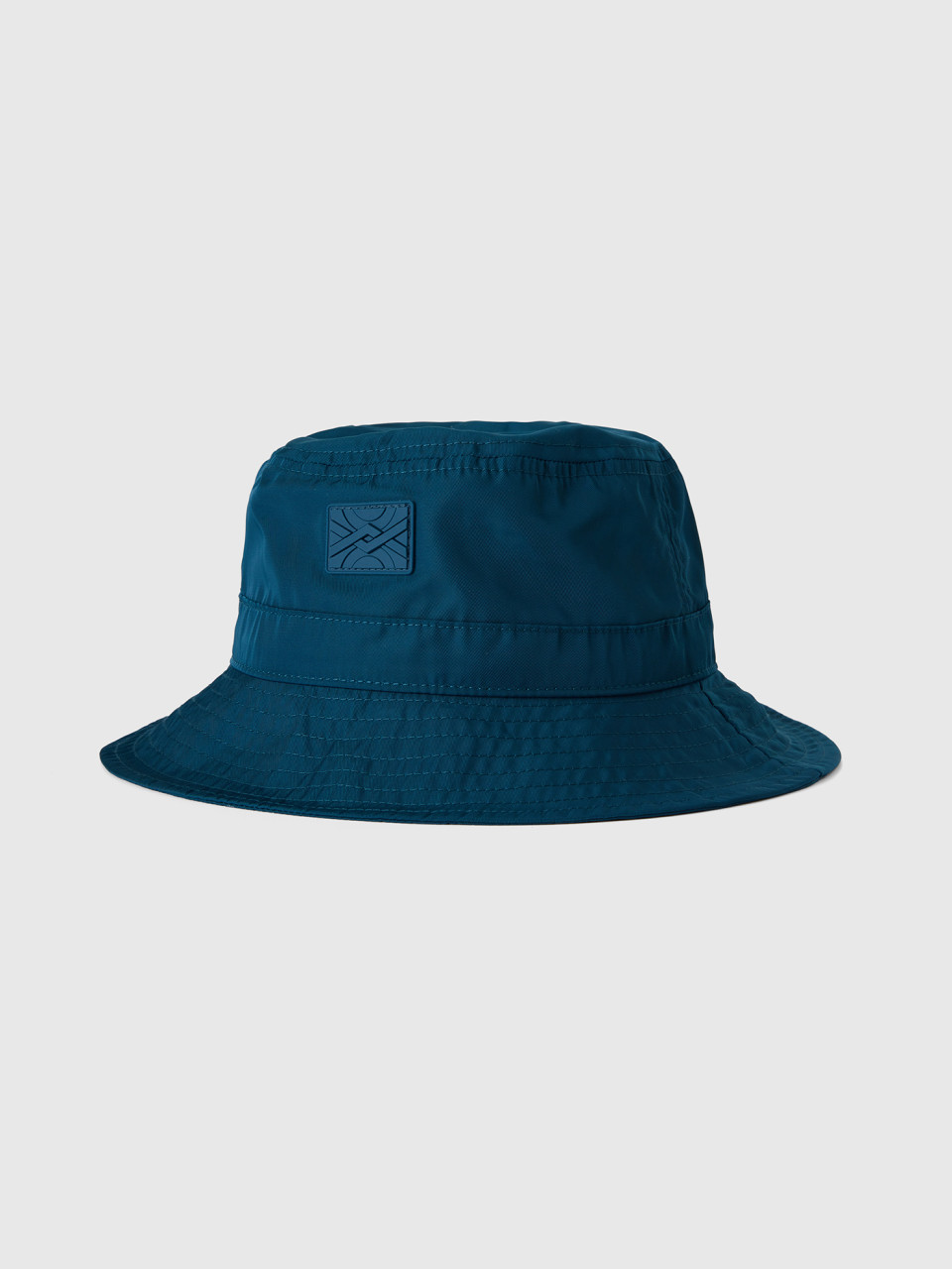 Benetton, Bucket Hat With Adjustable Drawstring, Teal, Kids