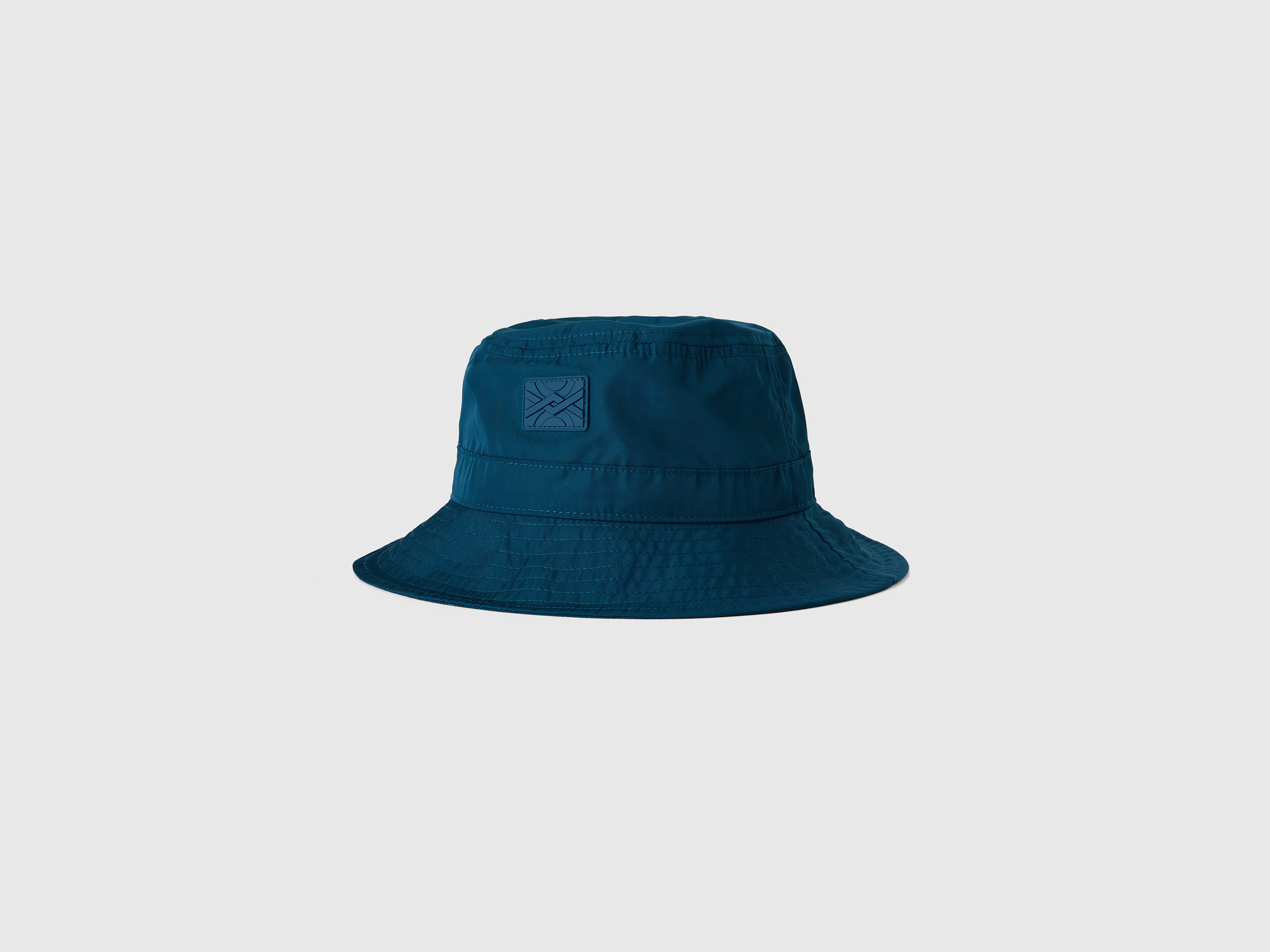 Benetton, Cappello Alla Pescatora Con Coulisse, Verde Ottanio, Bambini