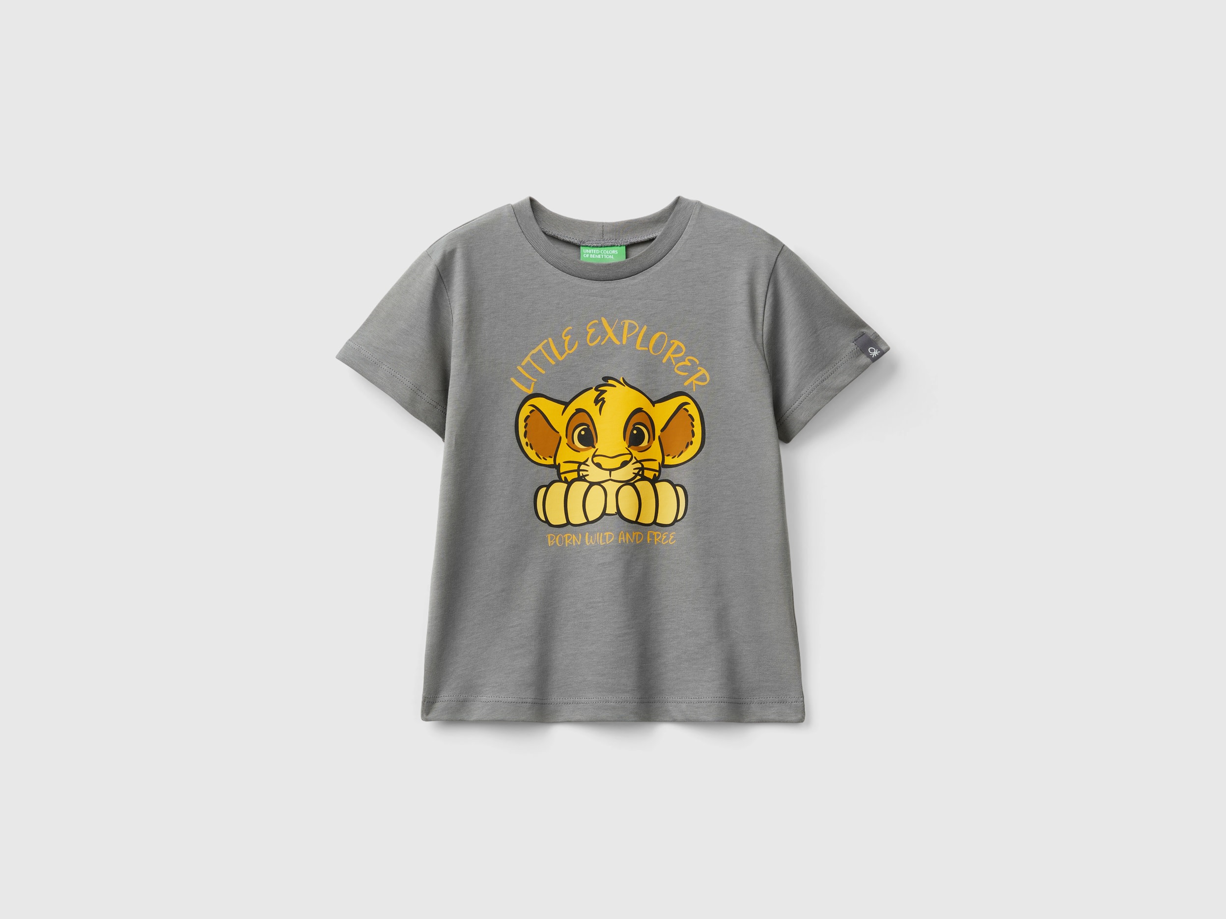 Benetton, Maglietta Grigio Scuro ©disney Simba, Grigio Scuro, Bambini