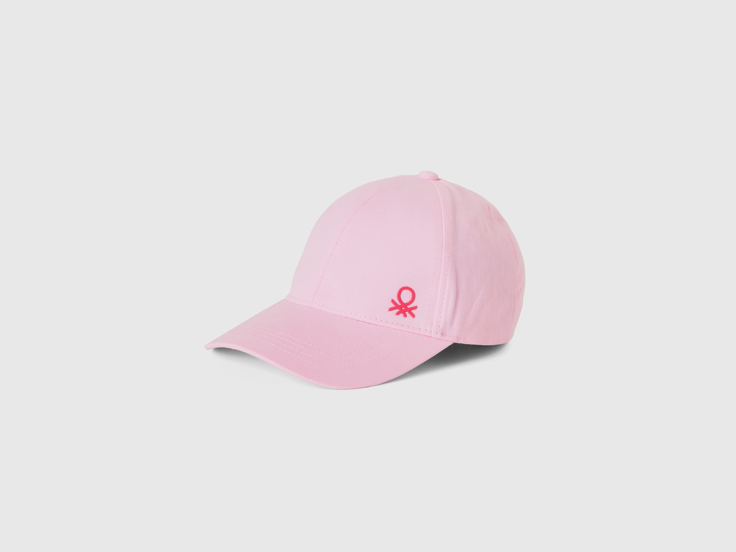 Benetton, Cappellino Con Visiera, Rosa, Bambini