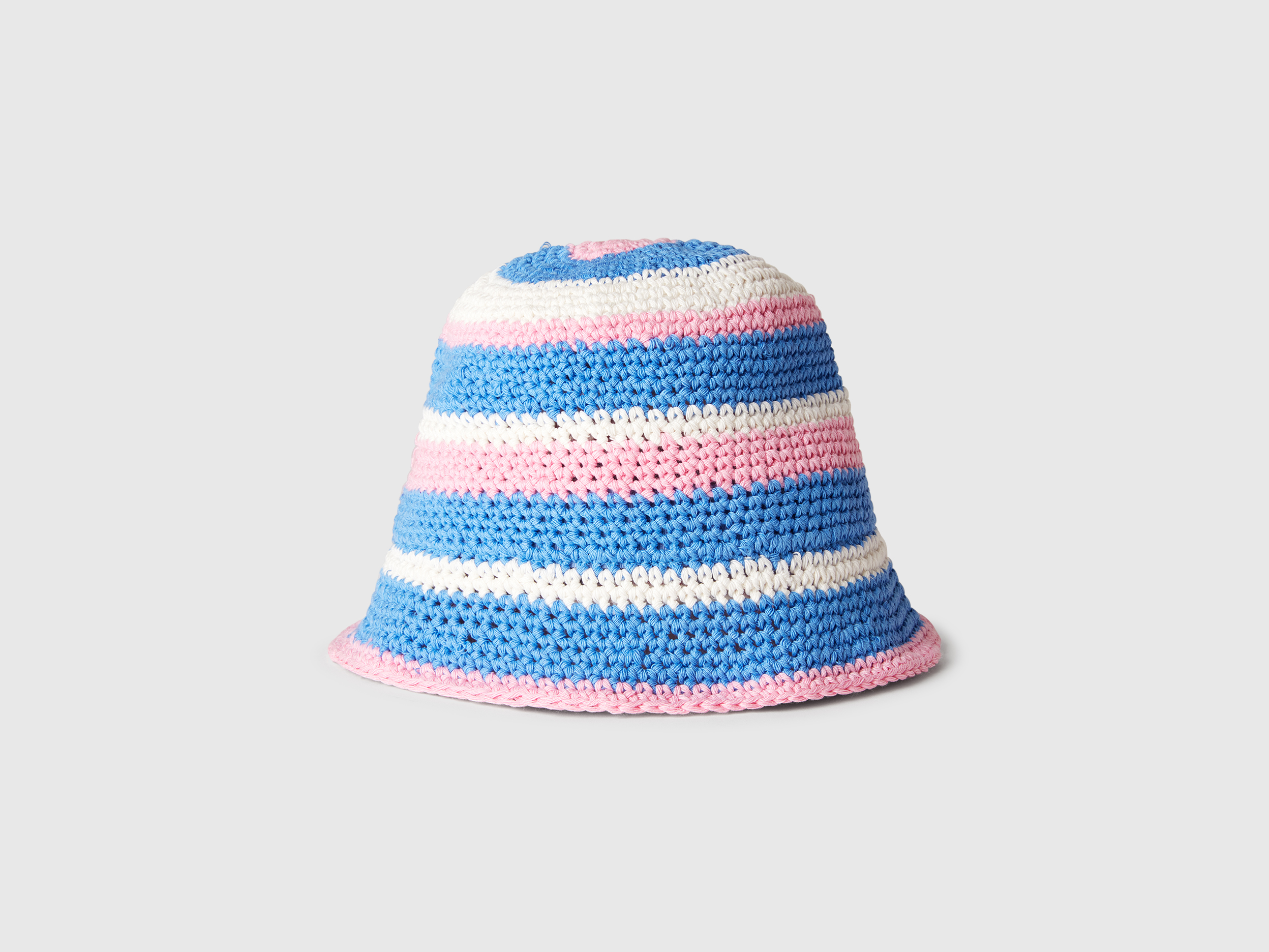 Benetton, Καπέλο Στυλ Ψαρά Κροσέ, size 4-6, Πολύχρωμο, Παιδικά φωτογραφία