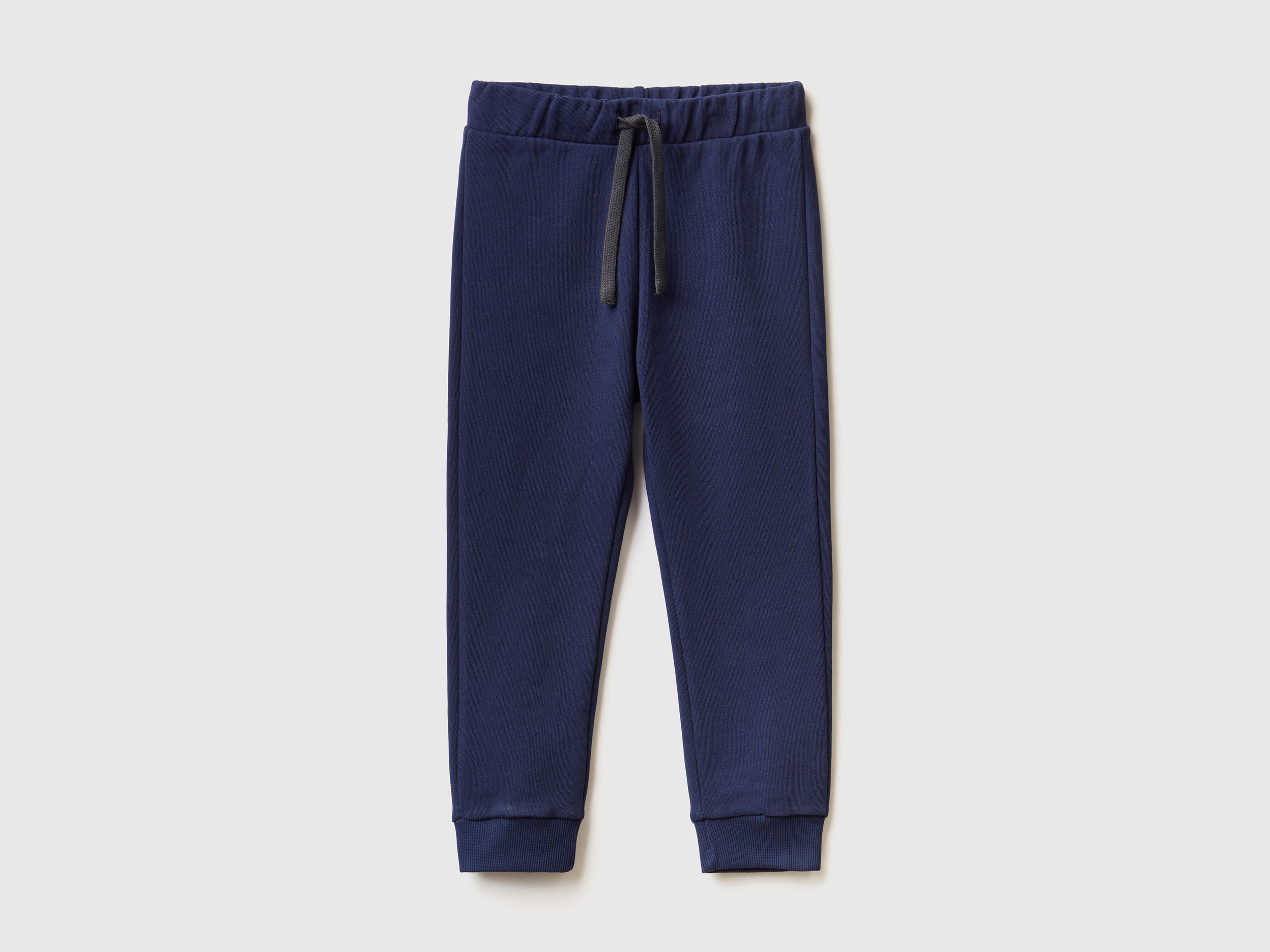 Image of Benetton, Sweatpants With Pocket, size 82, Dark Blue, Kids