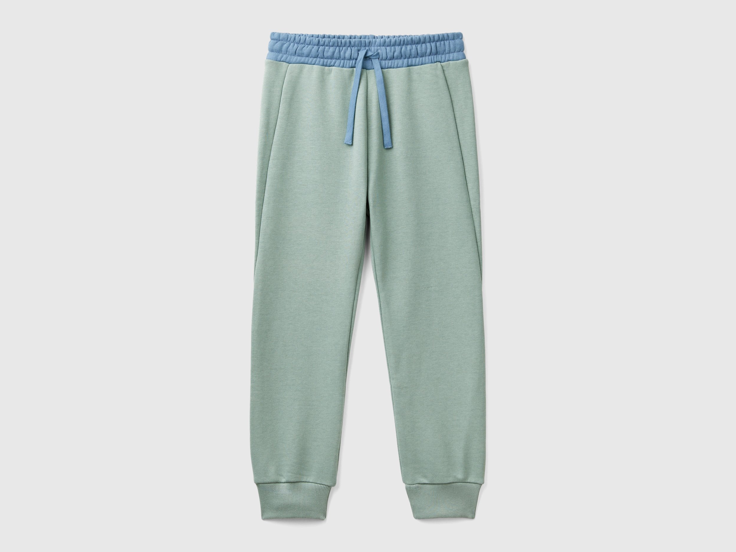 Benetton, Joggers Mit Tunnelzug, size 2XL, Hellgrün, male