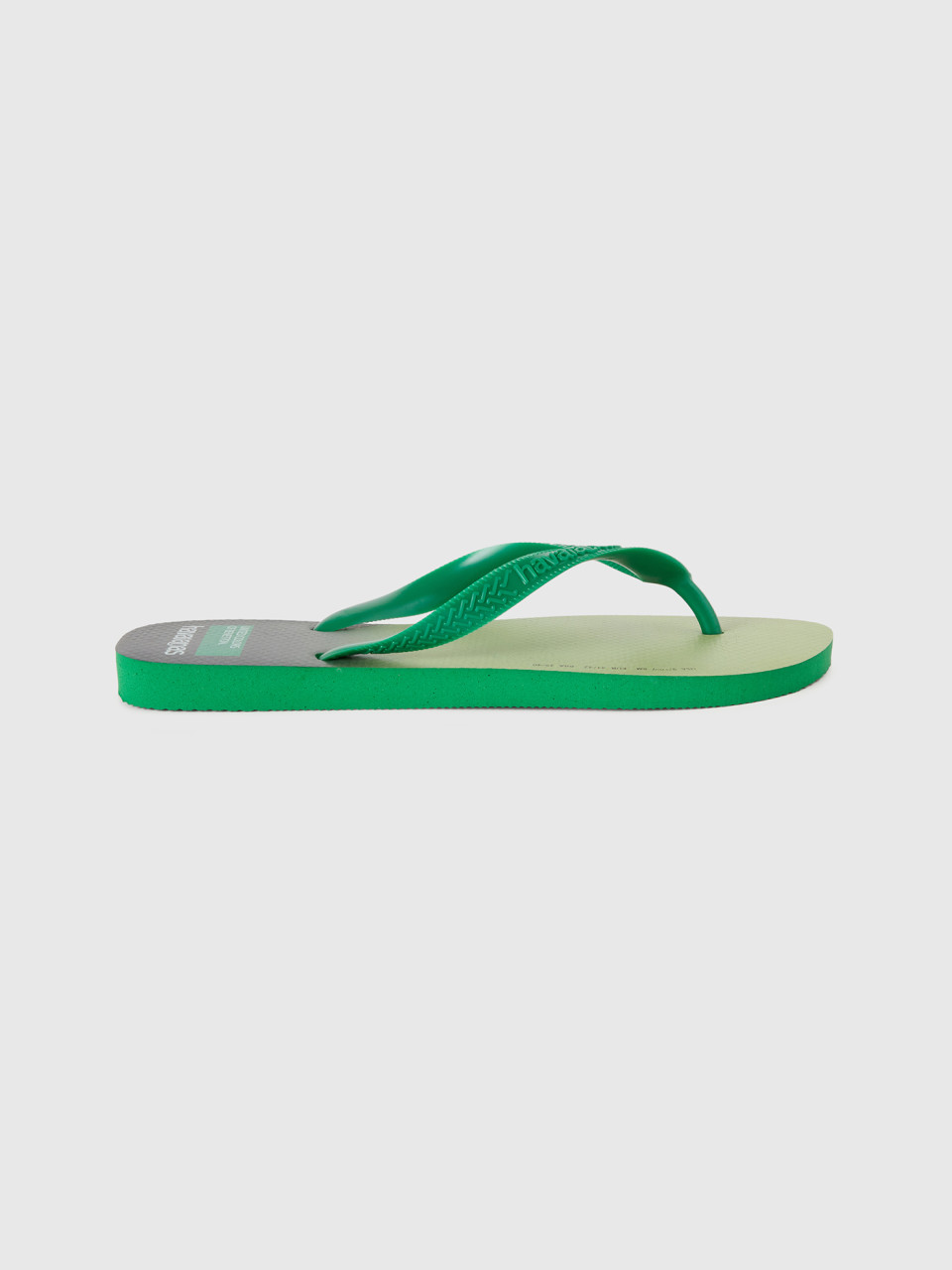 Benetton, Light Green Havaianas Flip Flops,5, Light Green