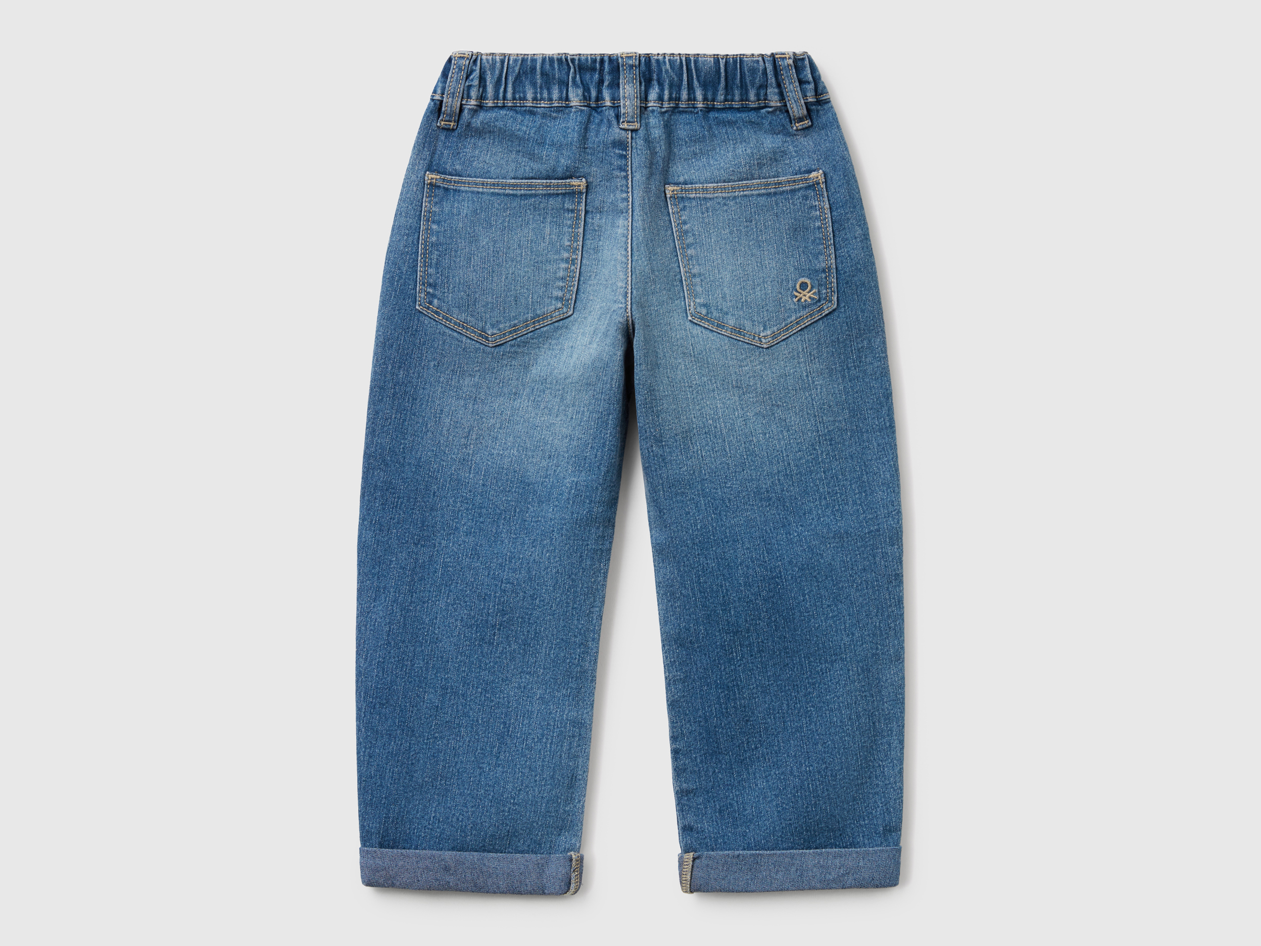 Benetton, Τζιν Carrot Fit, size 2-3, Μπλε, Παιδικά φωτογραφία