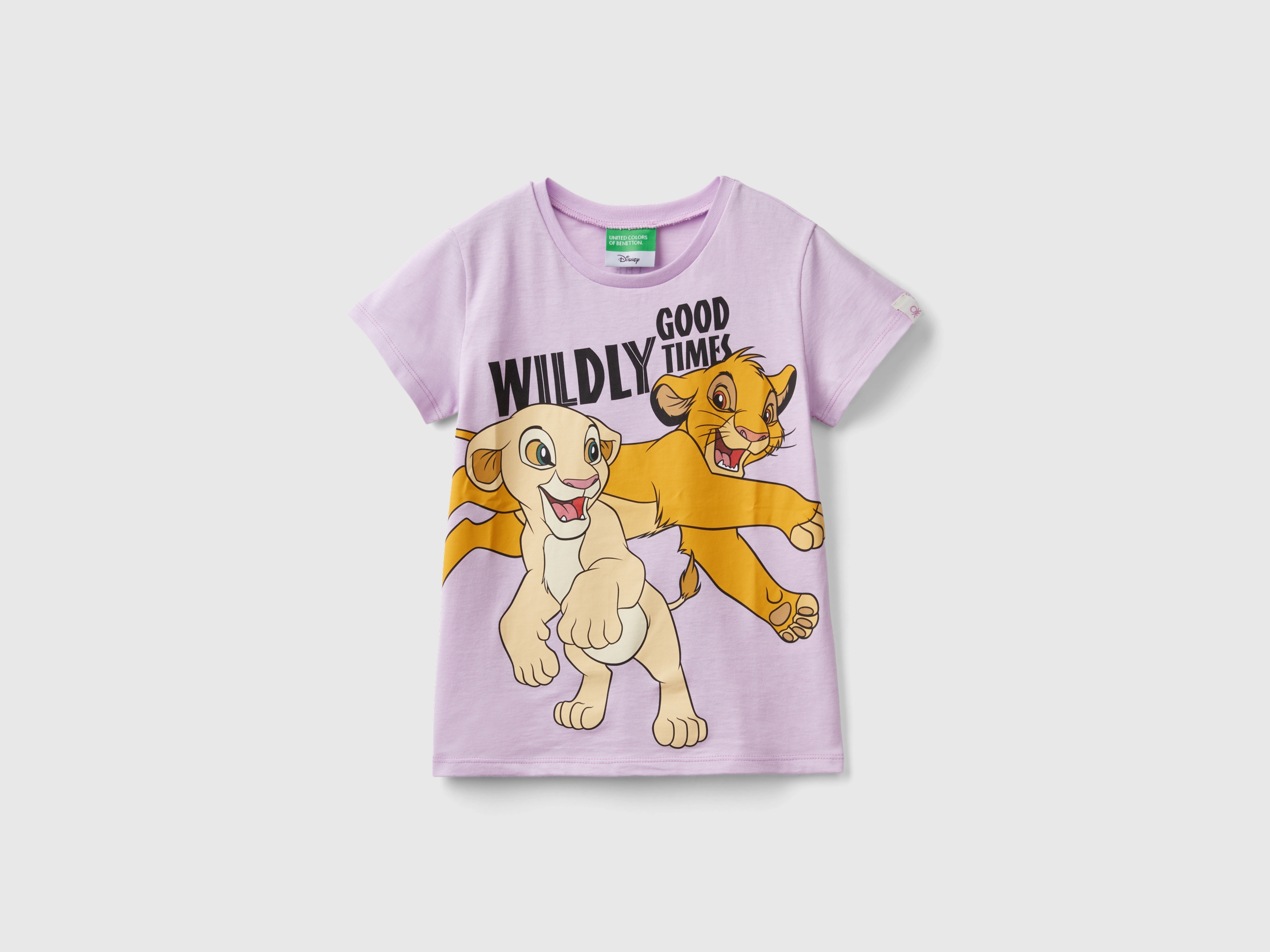 Benetton, Lila T-shirt ©disney Der König Der Löwen, size 3XL, Flieder, female