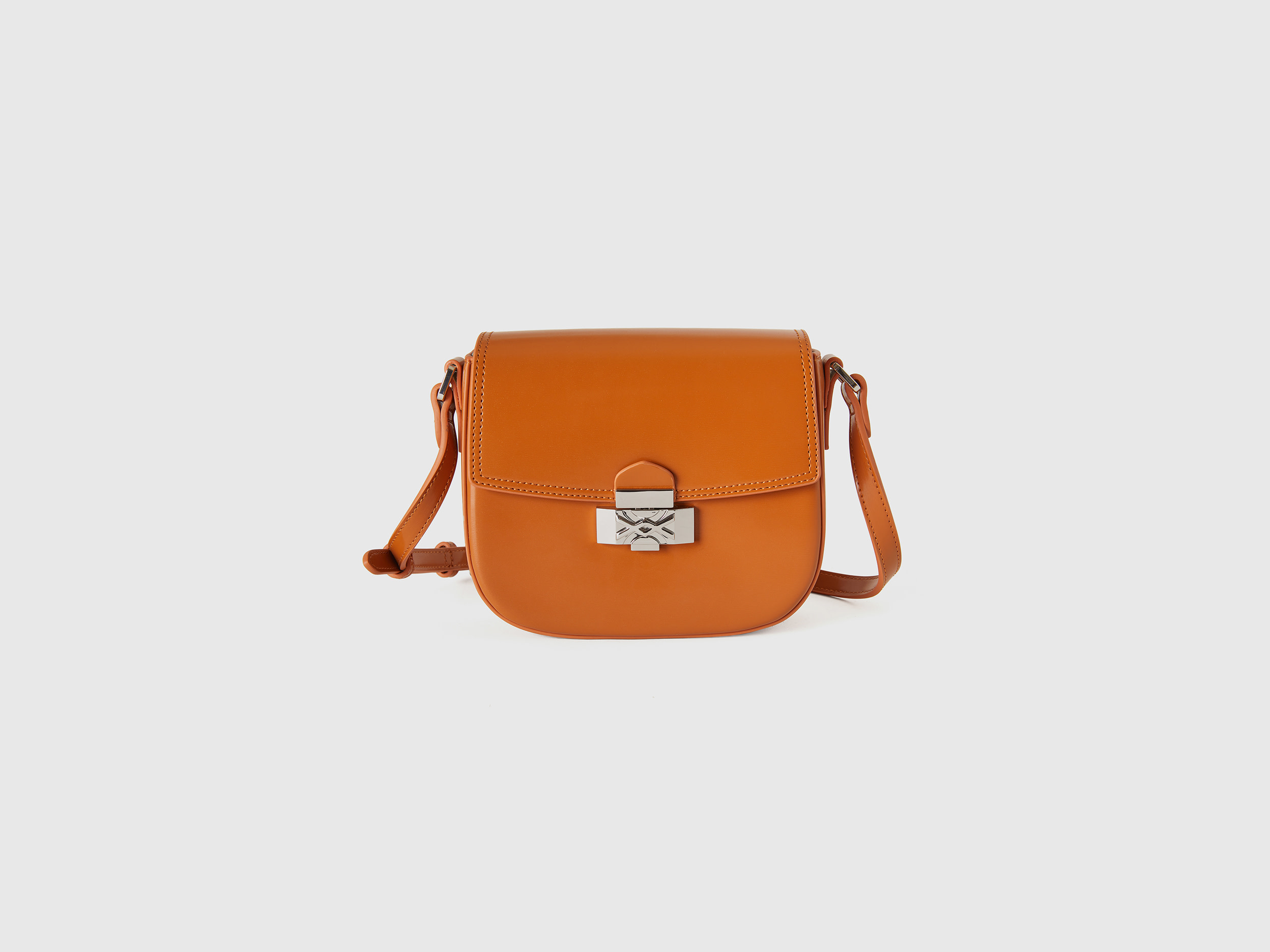 Benetton, Borsa Piccola A Tracolla Effetto Vernice, , Donna