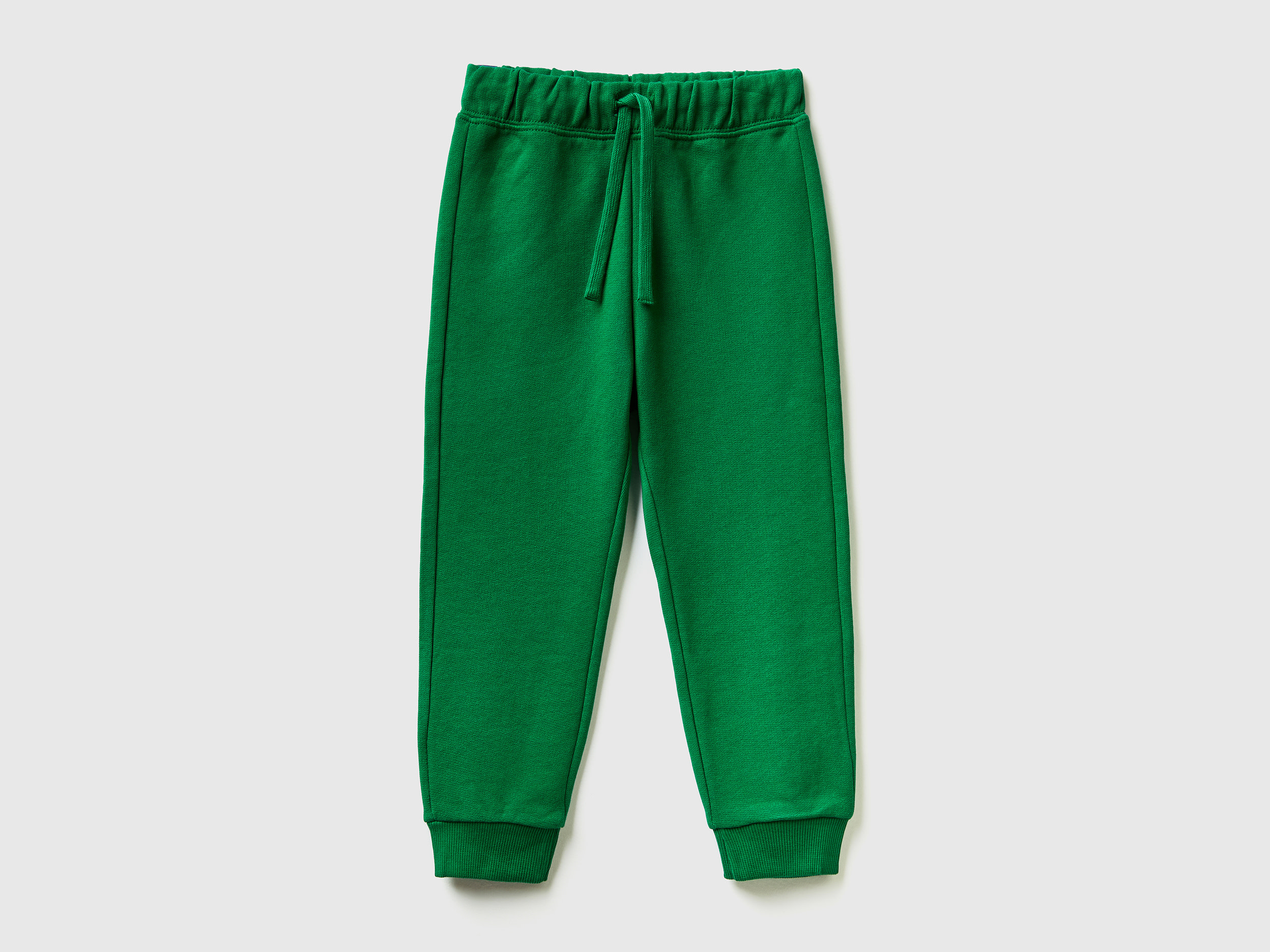 Benetton, Regular Fit Sweat Joggers, size 12-18, Green, Kids
